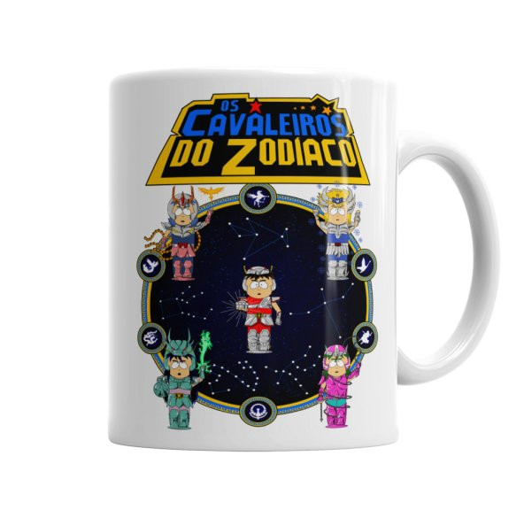 Cavaleiros Do Zodiaco South Park Kupa Bardak Porselen - 1