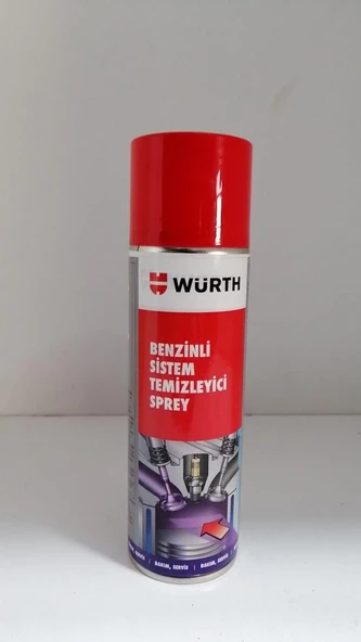 WÜRTH BENZİNLİ SİSTEM TEMİZLEYİCİ 300ML