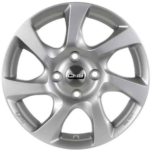 CMS-1059-03 6.0x15" -4x108 ET45 63.4 Silver Jant (4 Adet) - Resim 2