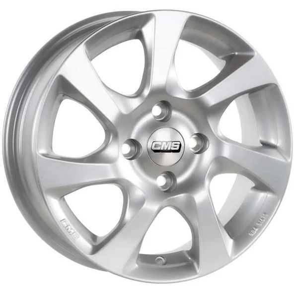 CMS-1059-03 6.0x15" -4x108 ET45 63.4 Silver Jant (4 Adet) ürün görseli