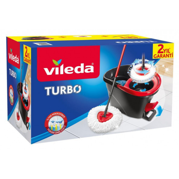 Vileda turbo Pedallı Temizlik Seti -