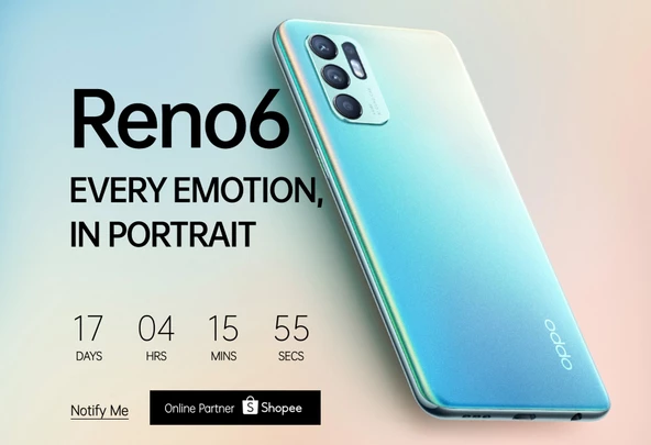 Oppo Reno 6 128 GB / 8 GB Ram  Mavi Yenilenmiş ÜRÜN (Sıfır Gibi) - 4