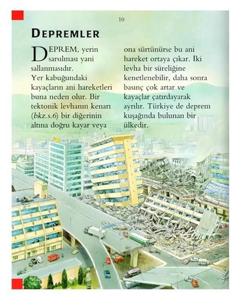 İlk Bilim Kütüphanem Gezegenimiz Yerküre İş Bankası Yayınları - 2