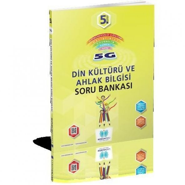 Sözün Özü Yayınları 5.Sınıf 5G Din Kültürü Ve Ahlak Bilgisi Soru Bankası