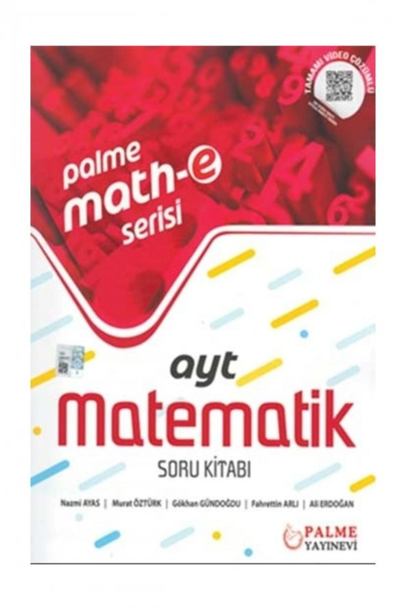 Palme Math-e Serisi Yks Ayt Matematik Soru Kitabı
