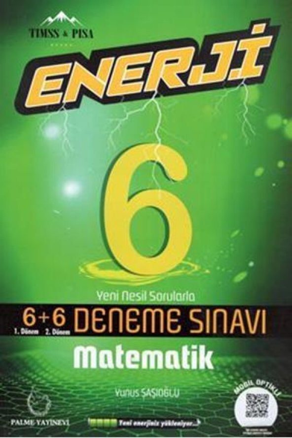 Palme 6.sınıf Enerji Matematik 6+6 Deneme Sınavı