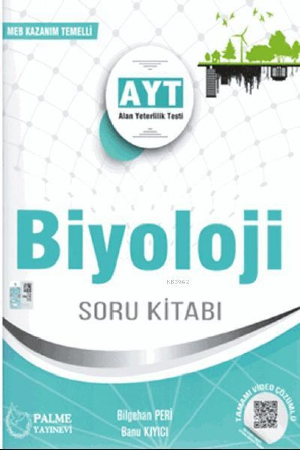 Yks Ayt Biyoloji Soru Kitabı Palme Yayınevi