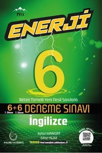 PALME 6.SINIF ENERJİ İNGİLİZCE 6+6 DENEME SINAVI ürün görseli