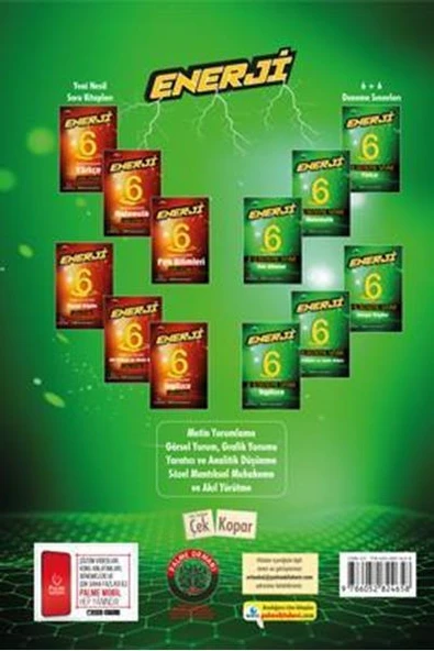 PALME 6.SINIF ENERJİ İNGİLİZCE 6+6 DENEME SINAVI - Resim 2
