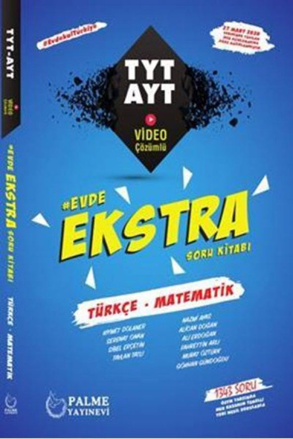 Palme Yks Tyt Ayt Ekstra Türkçe-matematik Soru Kitabı