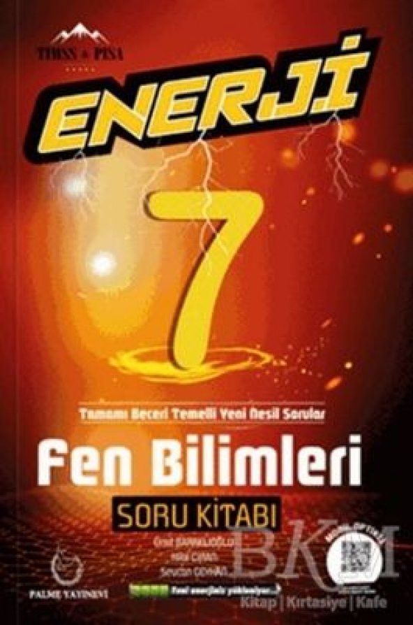 Palme 7.sınıf Enerji Fen Bilimleri Soru Kitabı *yeni*