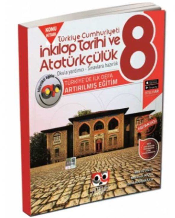 Nitelik 8.sınıf Artırılmış İnkilap Tarihi Konu Kitabı *yeni*