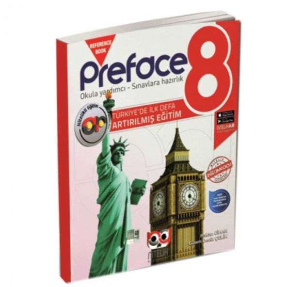 Nitelik 8.sınıf Artırılmış Preface Reference Book