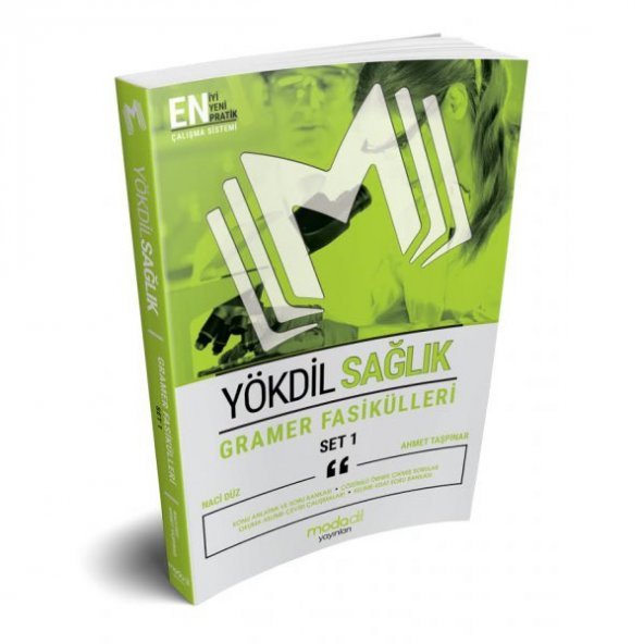 Yökdil Sağlık Gramer Fasikülleri Set - 1 Modadil Yayınları