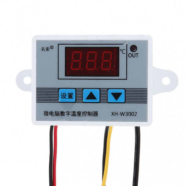 220V Termostat H-W3002 Dijital Termostat Sıcaklık Kontrol Cihazı Isıtma Ve Soğutma Modu 220V-1500W - 2