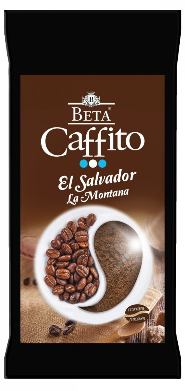 Beta Caffito El Salvador La Montana Filtre Kahve 250 Gr