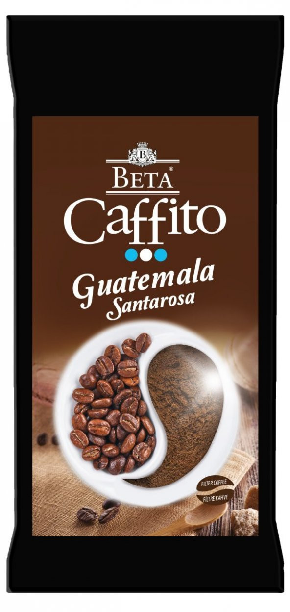 Beta Caffito Guatemala Santarosa Filtre Kahve 250 Gr