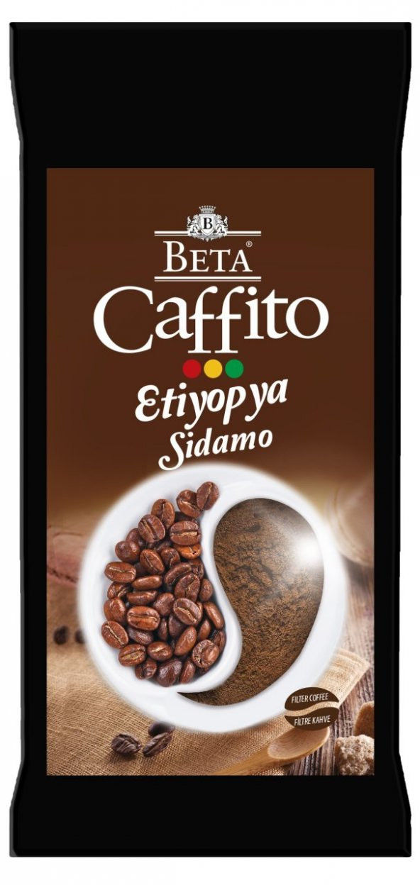 Beta Caffito Etiyopya Sidamo Filtre Kahve 250 Gr