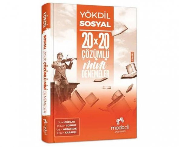 Yökdil Sosyal 20x20 Mini Denemeler - Modadil Yayınları