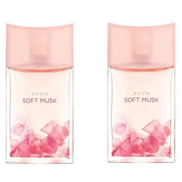 Avon Soft Musk Kadın Parfüm Edt 50 Ml. İkili Set