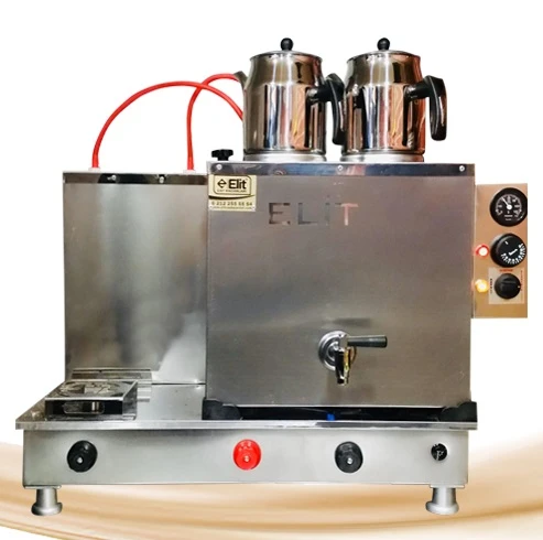 Paslanmaz Çay Kazanı Ekonomik Klasik Kahveci Tipi Çay Ocağı