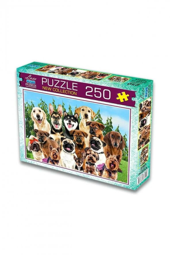 250 Parça Sevimli Köpekler Puzzle Yapboz ÜCRETSİZ KARGO