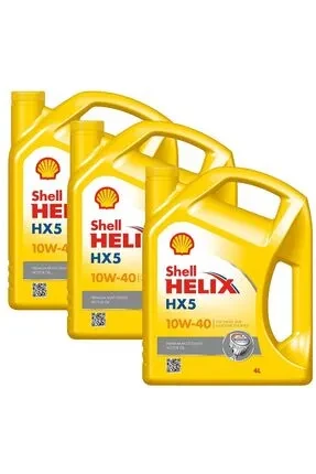 Shell Helix HX5 10W-40 4 lt Motor Yağı - 2024 - 3LÜ