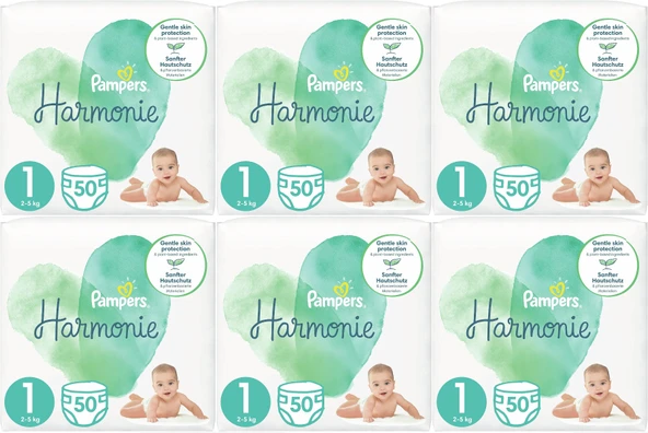 Prima Pampers Harmonie Bebek Bezi Beden:1 (2-5Kg) Yeni Doğan 300 Adet Eksta Ultra Fırsat Pk ürün görseli