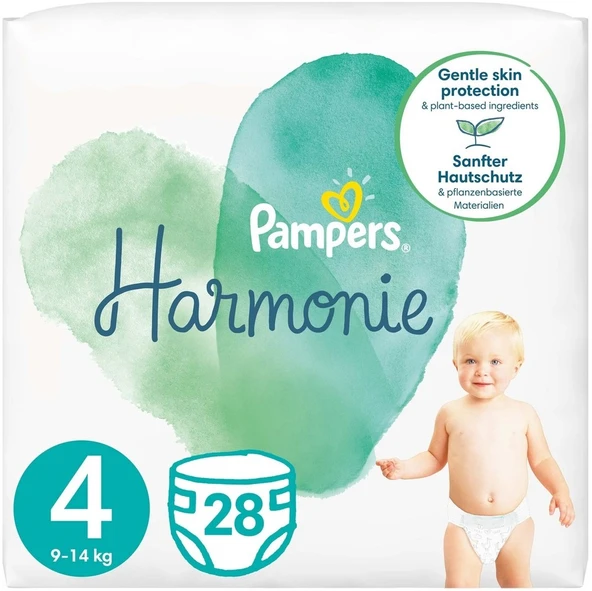 Prima Pampers Harmonie Bebek Bezi Beden:4 (9-14KG) Maxi 84 Adet Aylık Ultra Fırsat Pk - Resim 2