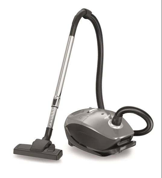 Simfer Toz Torbalı Yatay Süpürge Gümüş Gri SK-6310 ürün görseli