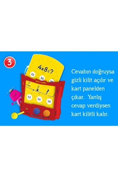 yükselen zeka  yükselen zeka Çarpma Öğreten Oyuncak - 4
