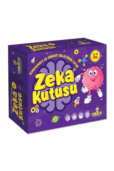 yükselen zeka  yükselen zeka 2-4 Yaş Zeka Kutusu – Konuşmayı Ve Dikkati Geliştiren Oyuncak