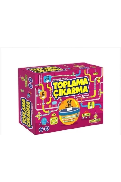 Yükselen Zeka Yayınları  Yükselen Zeka Yayınları Yükselen Zeka Toplama Ve Çıkarma Kutusu - Toplama Çıkarma Öğrenme Kartları