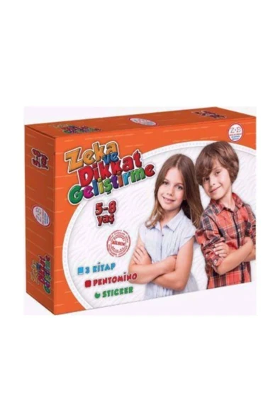Yükselen Zeka Yayınları  Yükselen Zeka Yayınları Zeka Ve Dikkat Geliştirme Seti (5-8 Yaş)
