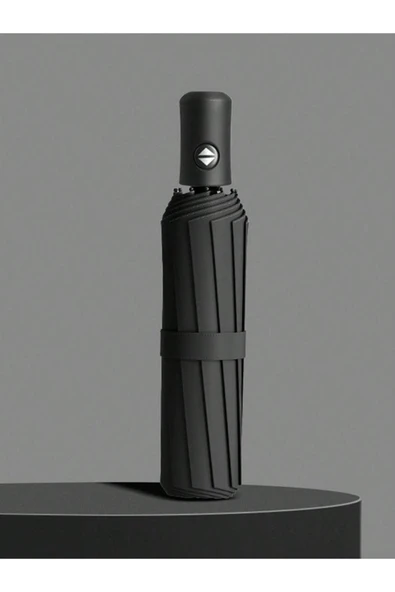 Umbrella  Umbrella Marlux 8 Telli Rüzgarda Kırılmayan Şemsiye Siyah / 7110m