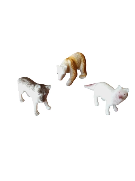 Buz Devrinin Minik Kahramanları Seni Bekliyor! Mini Boy 10 lu Kutup Hayvanları Seti - 2