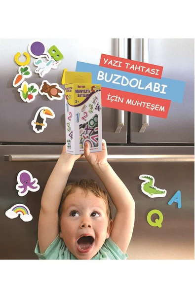 DIYTOY  DIYTOY Manyetik Sayılar 51 Parça - 5