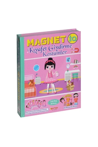 DIYTOY  DIYTOY Manyetik Kıyafet Giydirme Oyunu