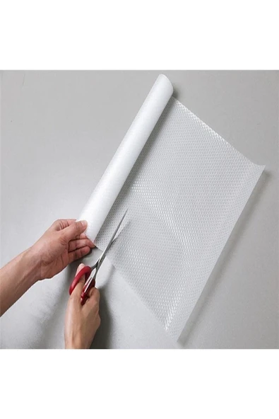 King Mop  King Mop Eva Kaymaz 45cm x 10 Metre Şeffaf Kaymaz Raf Dolap İçi ve Çekmece İçi Örtüsü Eva5001 - 2