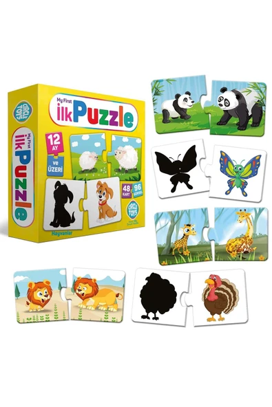 Circle Toys  Circle Toys My First Puzzle - Resim 4