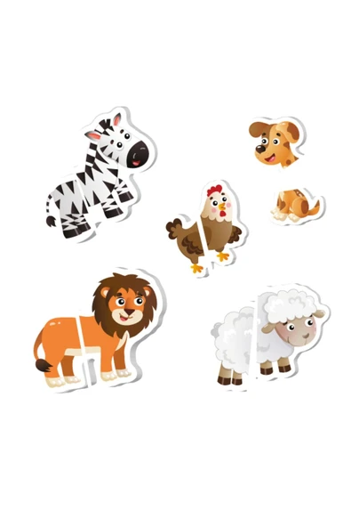 yükselen zeka  yükselen zeka 12-36 Ay Ilk Magnet Puzzle - Resim 3