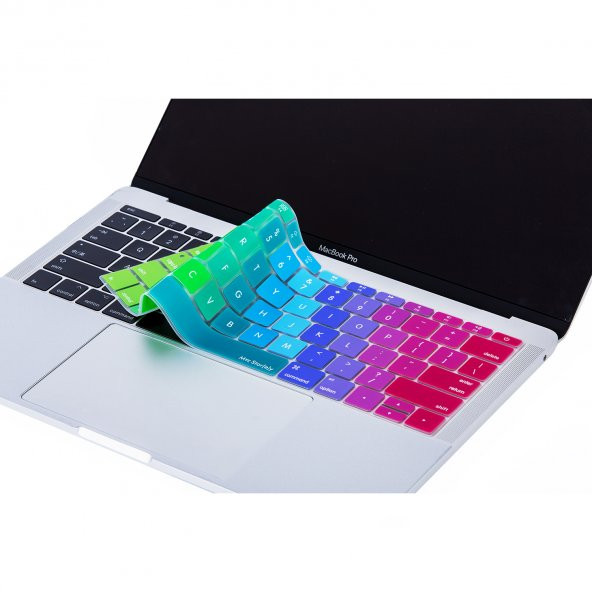 Macbook Klavye Koruyucu (US-ABD İngilizce) A1534 A1708 ile Uyumlu Dazzle