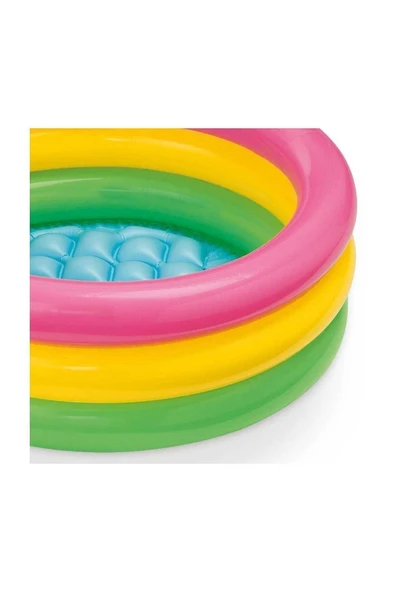 Intex  Intex Unisex Çocuk Renkli 3 Boğumlu Bebek Havuzu - 3
