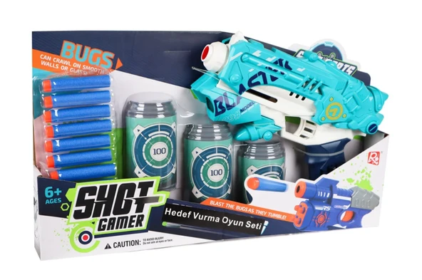 Hedefli Dart Tabancası 23 cm - 2