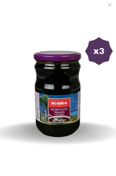 Koska KEÇİBOYNUZU PEKMEZİ 800 GR - (3 ADET) ürün görseli 1