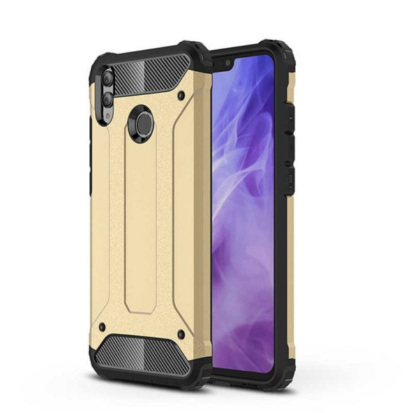 Huawei Y6 2019 Kılıf Crash Zırhlı Tam Koruma Silikon Arka Kapak