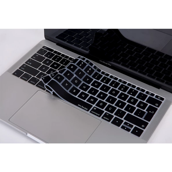 Laptop Macbook Pro Klavye Koruyucu (Türkçe Q) 12inç A1534 - 13inç A1708 ile Uyumlu
