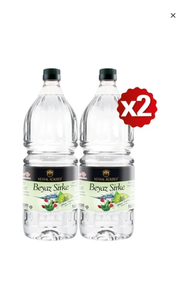 Kemal Kükrer Beyaz Sirke Aloe Vera- 2 lt x 2 Adet ürün görseli 1