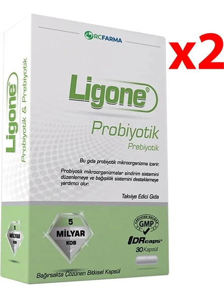 Ligone Probiyotik 30 Kapsül 2'li