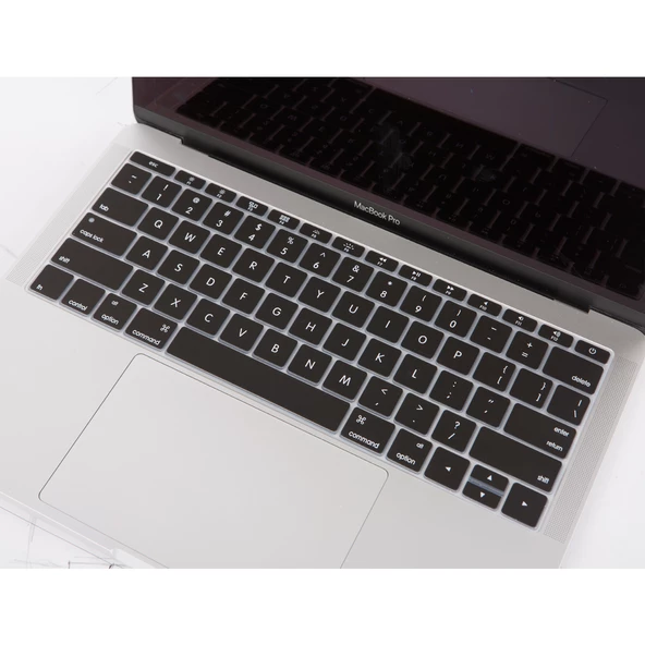 Laptop Macbook Pro Klavye Koruyucu (US-ABD İngilizce) 12inç A1534 - 13inç A1708 ile Uyumlu - 7